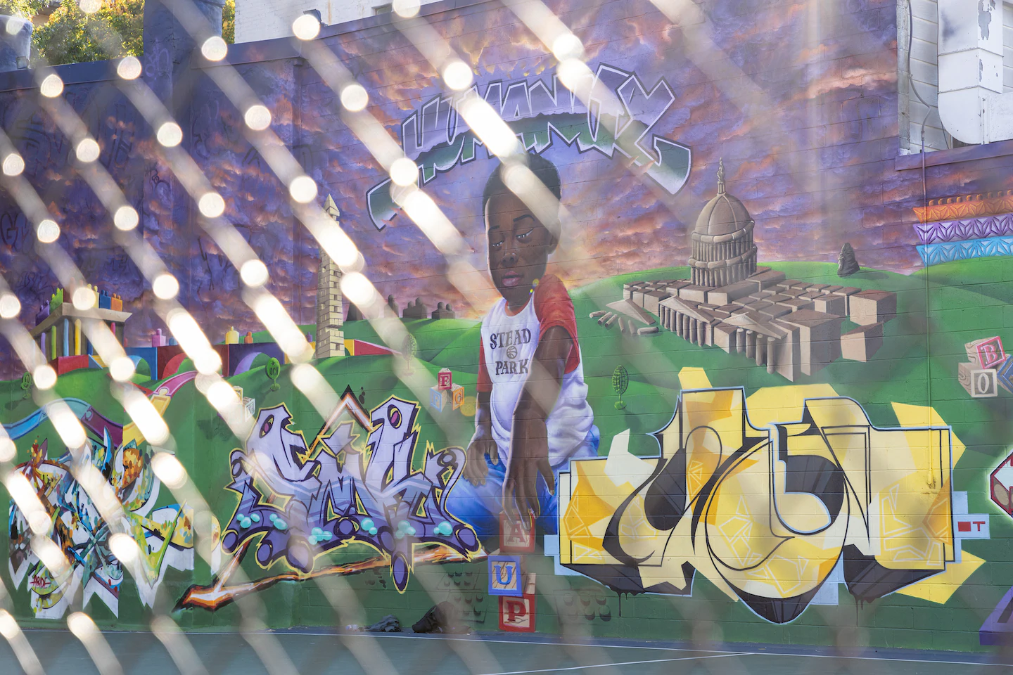 Pared humana: mural de Stead Park en Washington deriva en demanda entre grafiteros